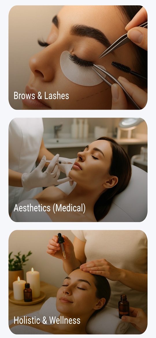 Medical aesthetics booking