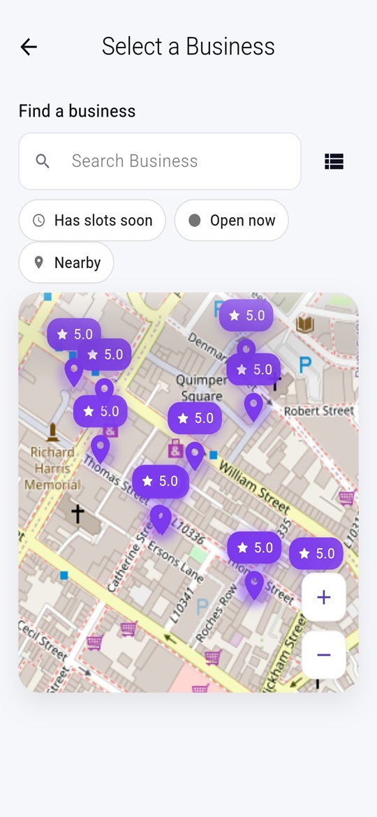 Owner location — low stock alerts